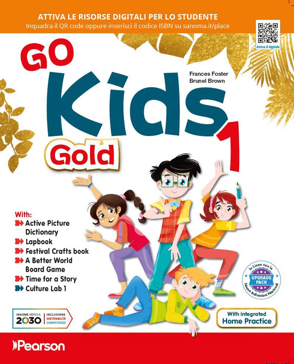 Copertina del libro GO KIDS GOLD  1 UPGRADE PACK