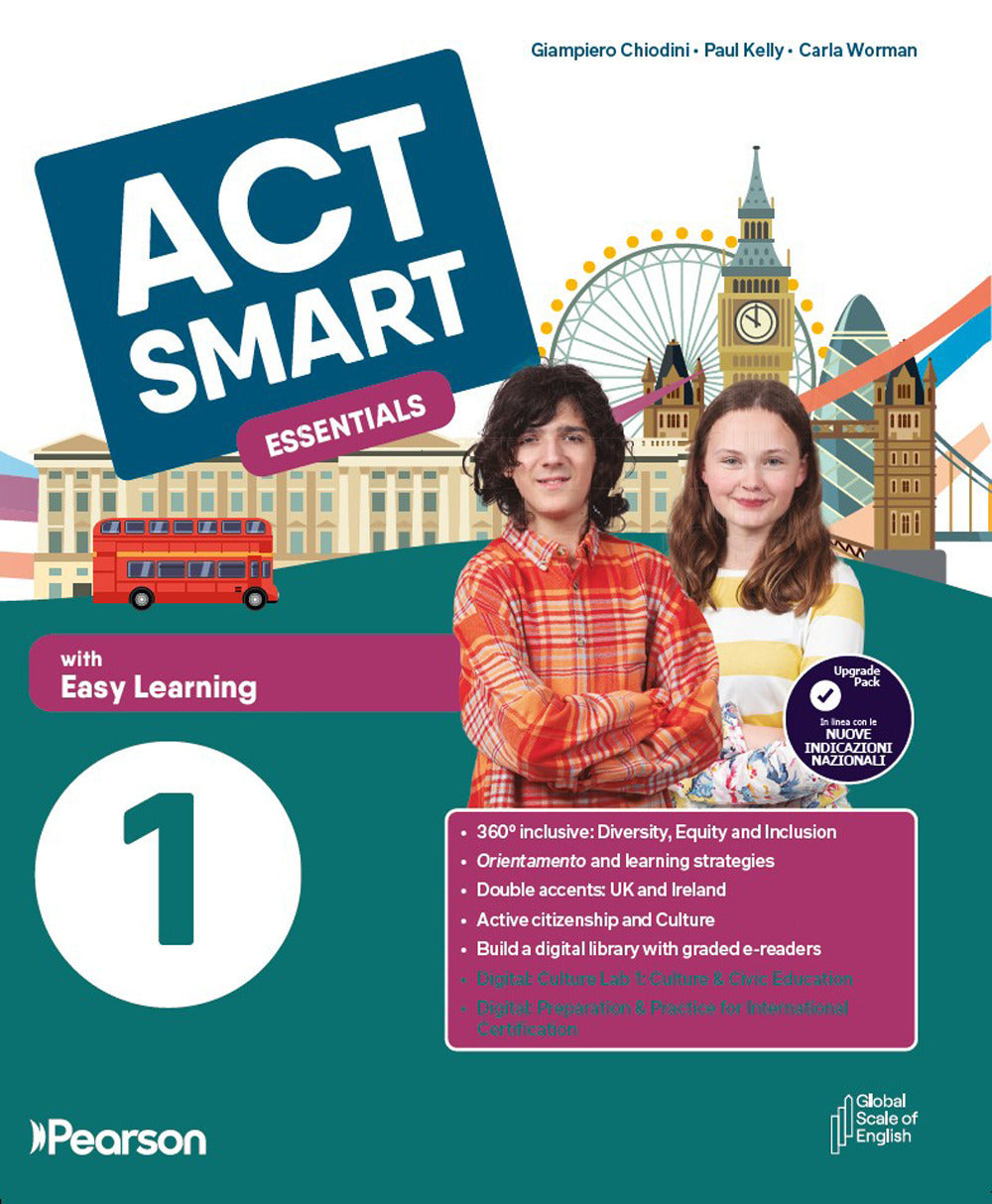 Copertina del libro ACT SMART 1 ESSENTIALS UPGRADE PACK Immagine principale del prodotto