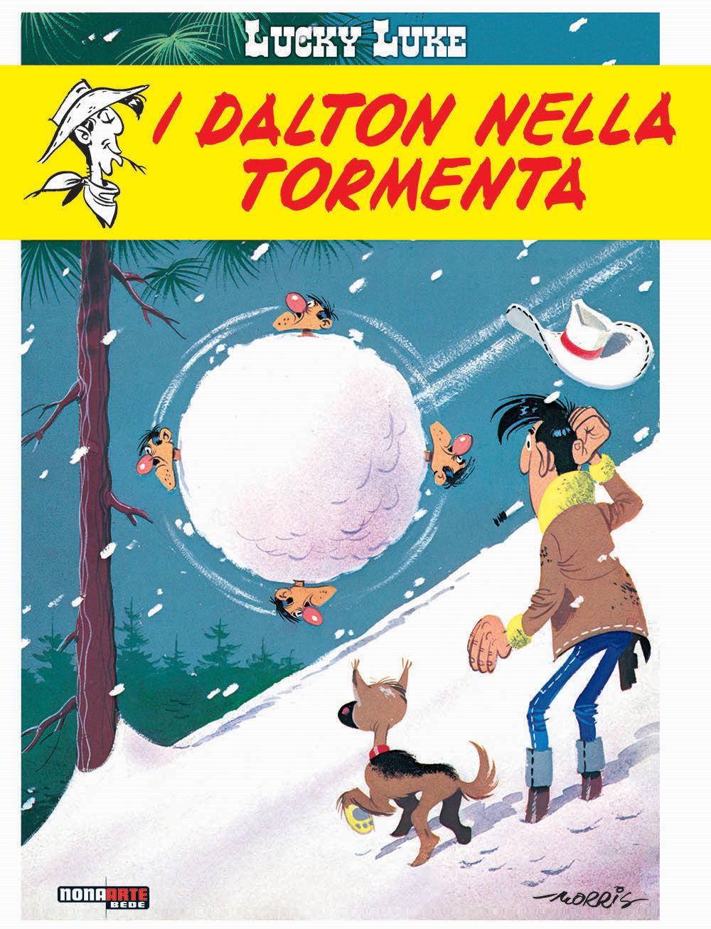Copertina del libro I DALTON NELLA TORMENTA
