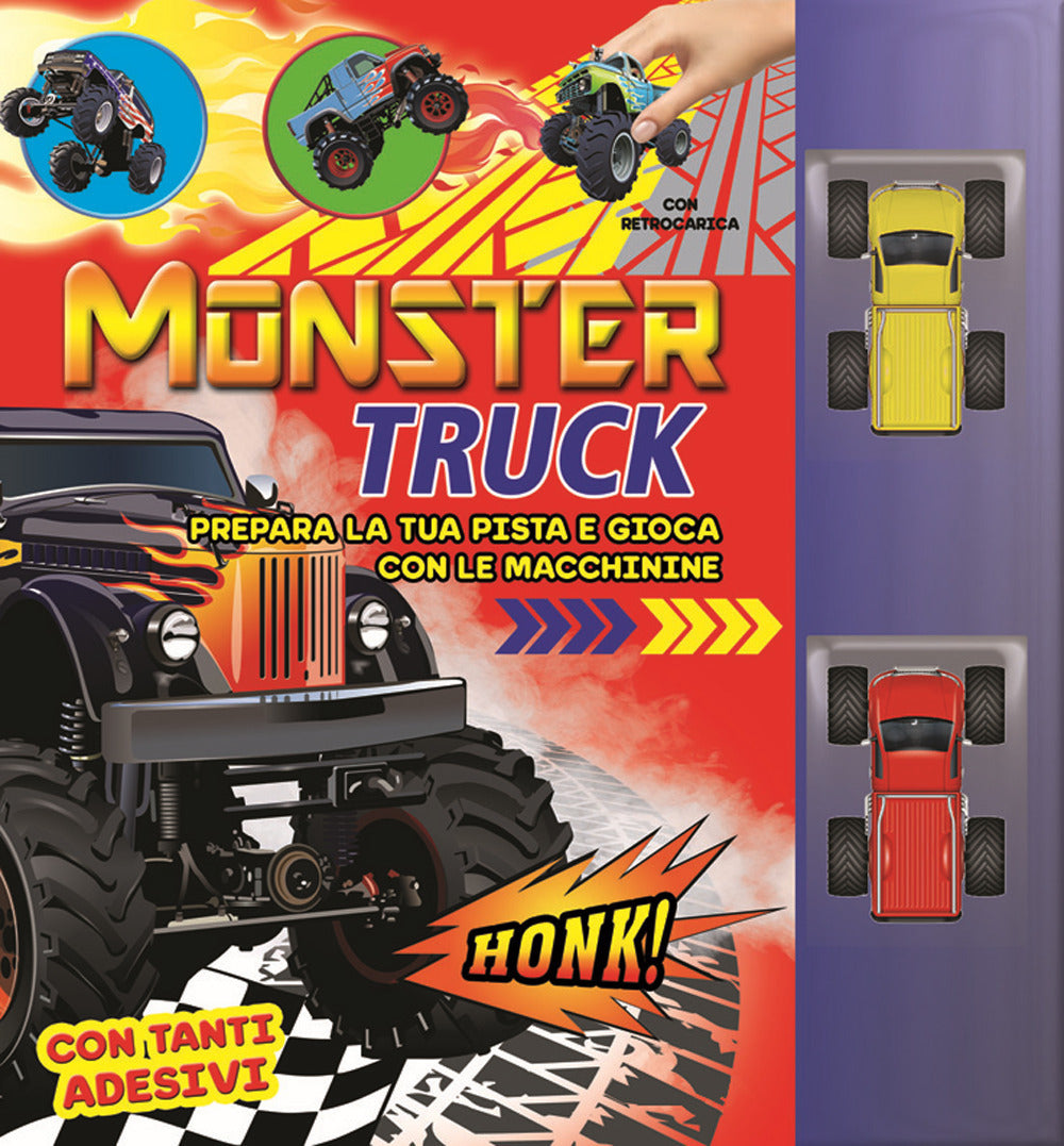 Copertina del libro MONSTER TRUCK. TRENDY MODEL. EDIZ. A COL