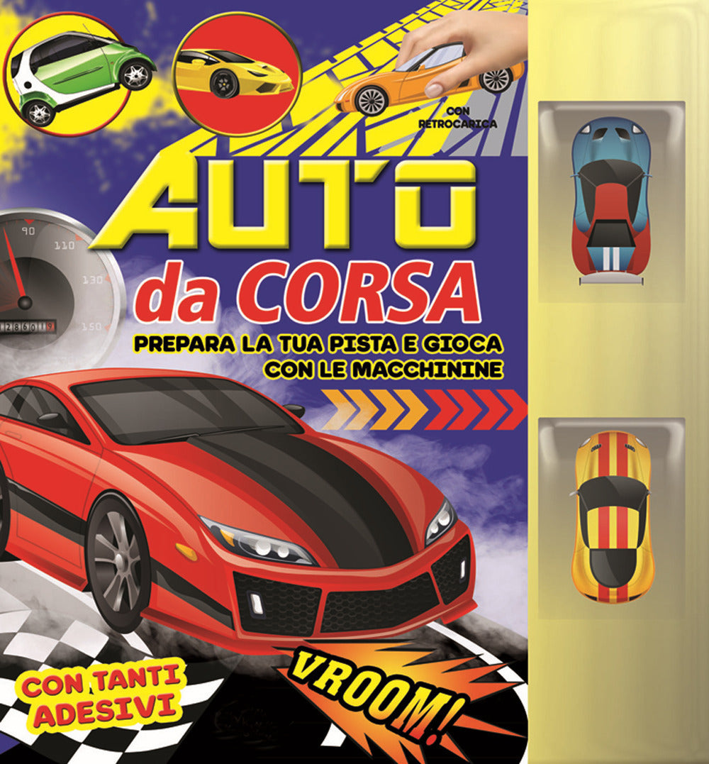 Copertina del libro AUTO DA CORSA. TRENDY MODEL. EDIZ. A COL