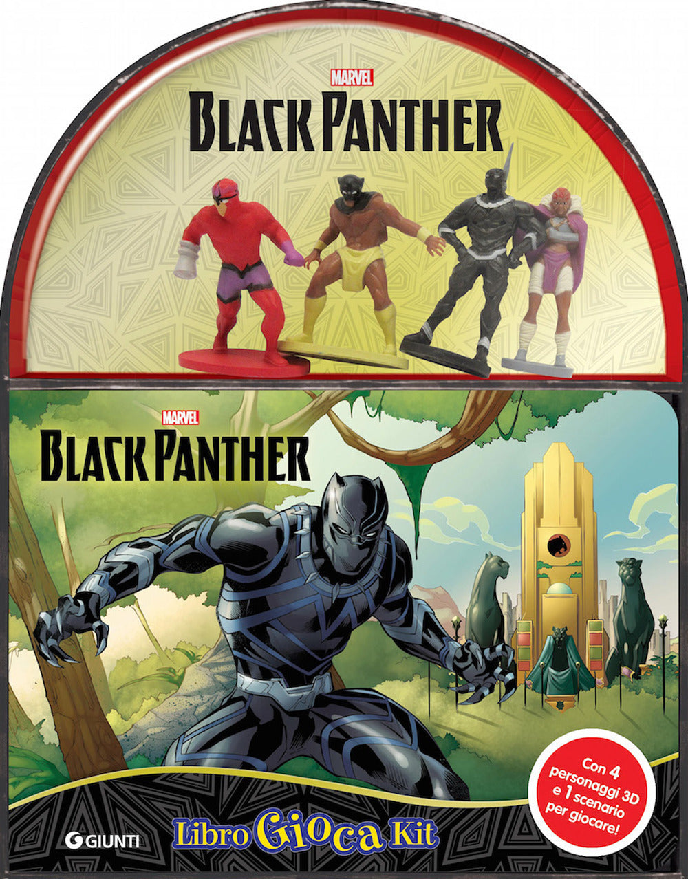 Copertina del libro LIBROGIOCAKIT - MARVEL. BLACK PANTHER