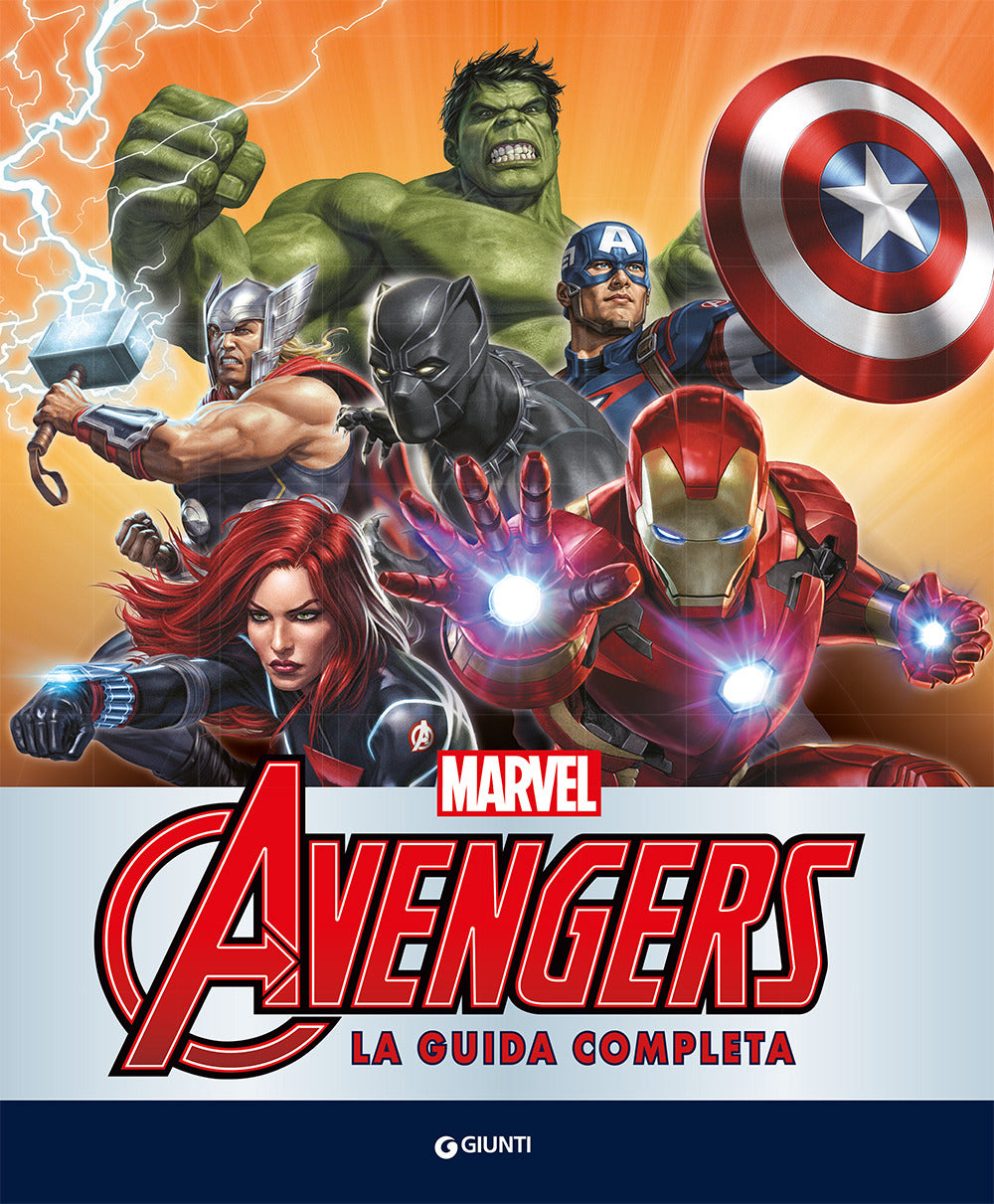 Copertina del libro AVENGERS. LA GUIDA COMPLETA.. ENCICLOPED