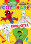Copertina del libro PRIMO ALBUM DA COLORARE MARVEL SUPER HER
