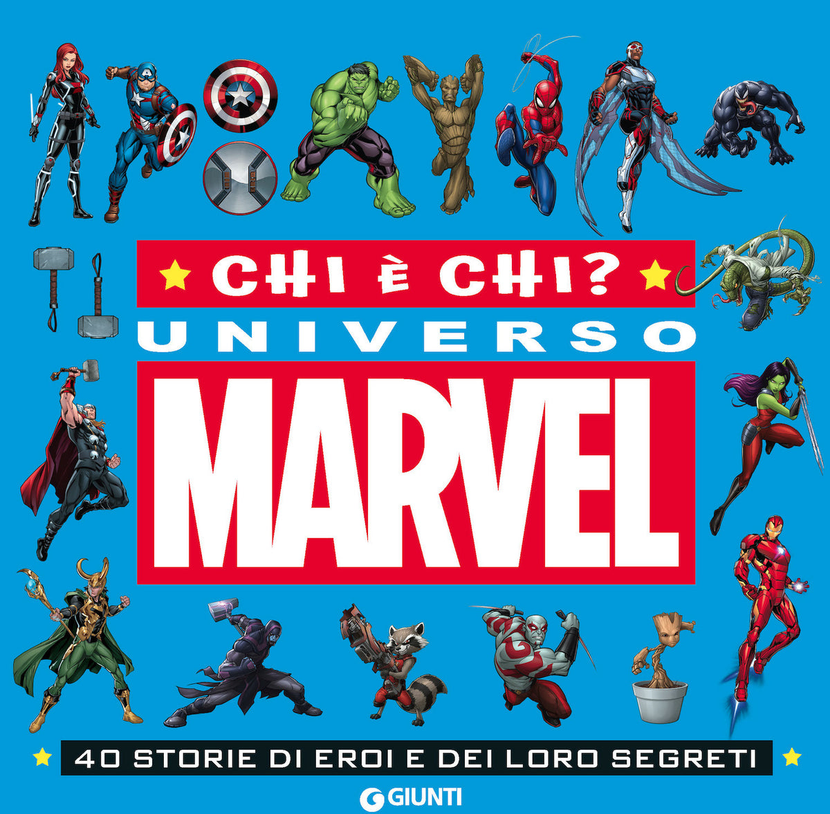 Copertina del libro CHI È CHI? UNIVERSO MARVEL