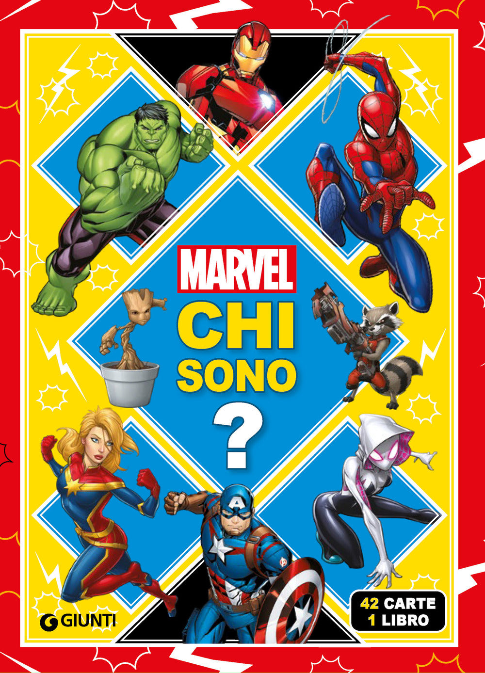 Copertina del libro CHI SONO? MARVEL