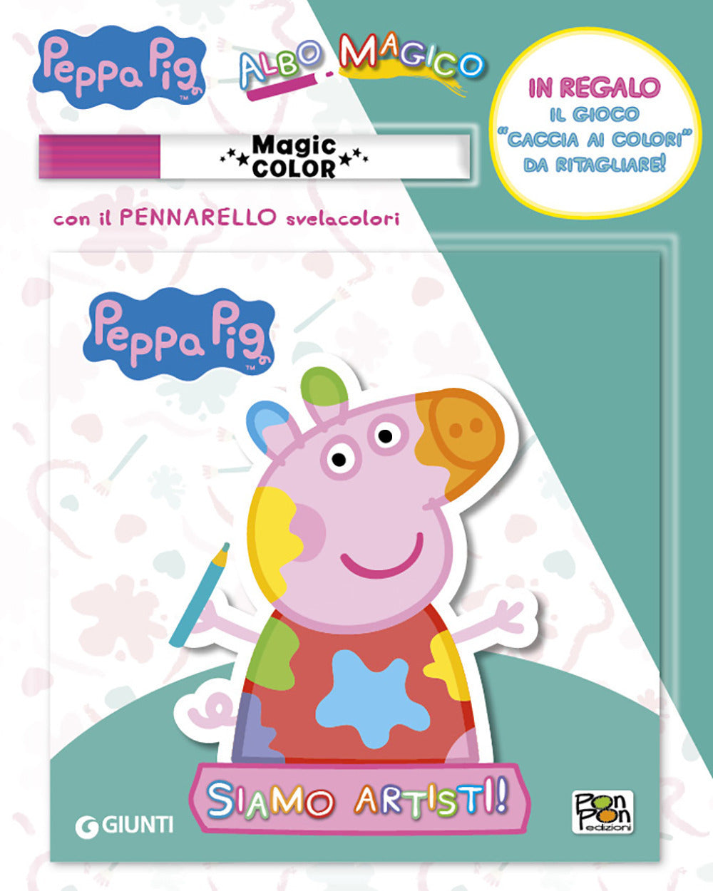 Copertina del libro ALBO MAGICO PEPPA SIAMO ARTISTI!