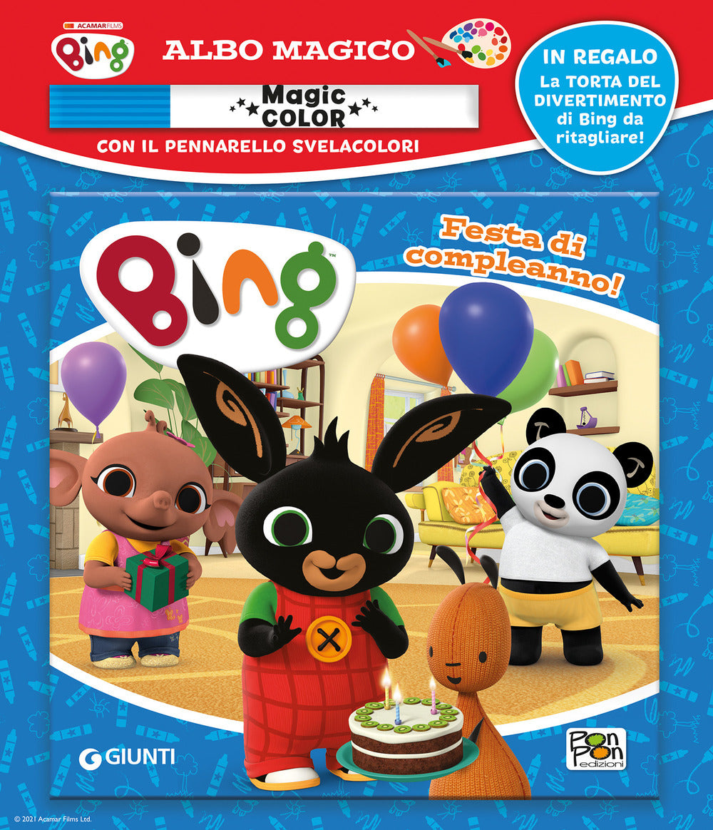 Copertina del libro ALBO MAGICO. FESTA DI COMPLEANNO