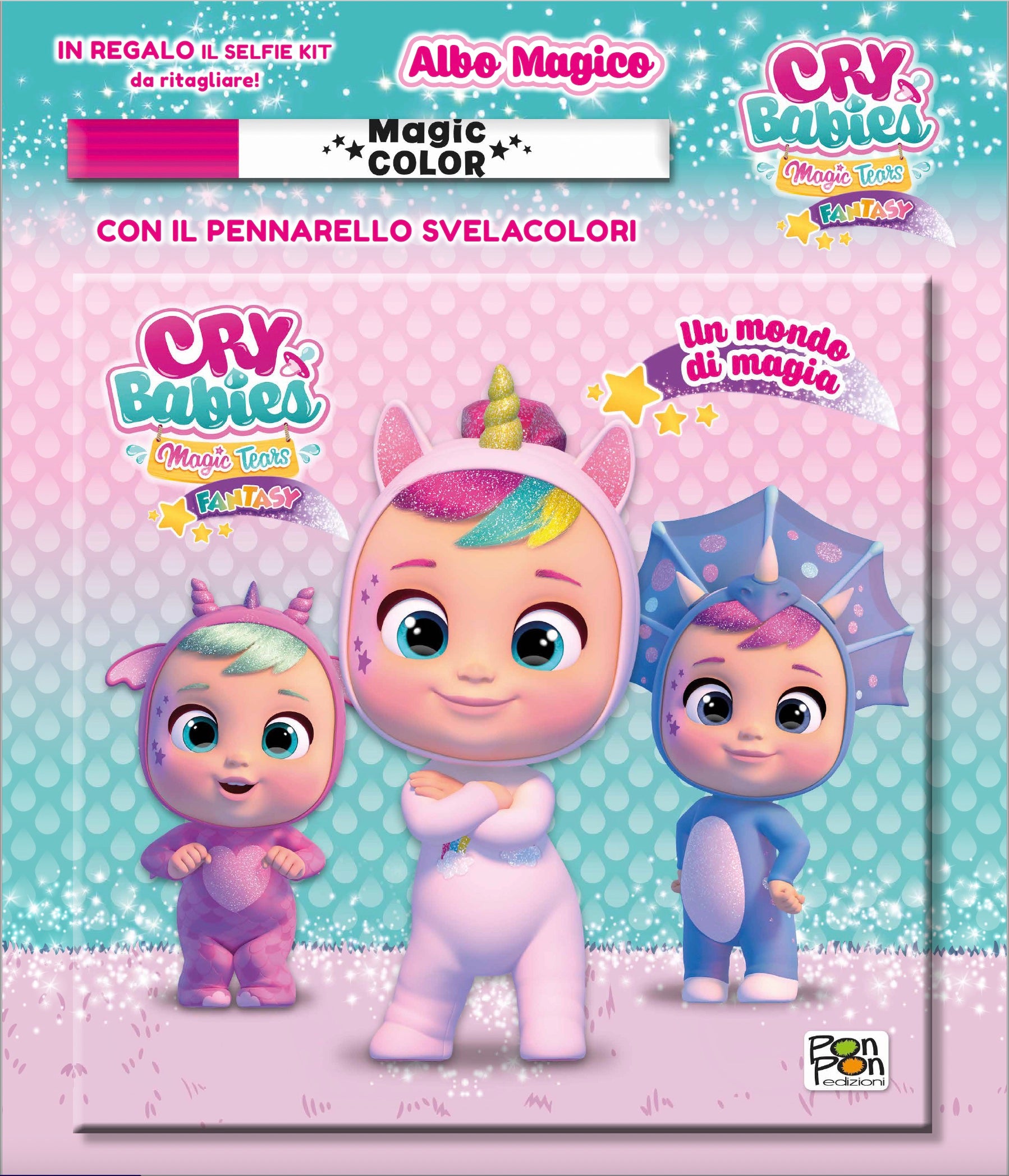 Copertina del libro CRY BABIES. UN MONDO DI MAGIA. ALBO MAGI