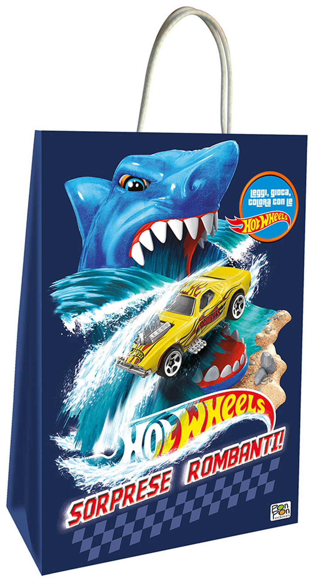 Copertina del libro HOT WHEELS. SORPRESE ROMBANTI. SHOPPER B