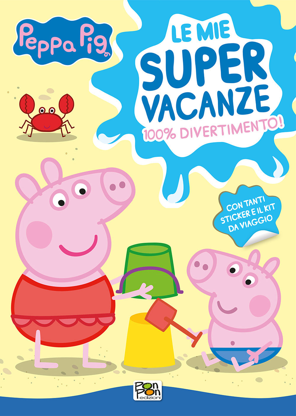 Copertina del libro PEPPA PIG. LE MIE SUPER VACANZE. ACTIVIT