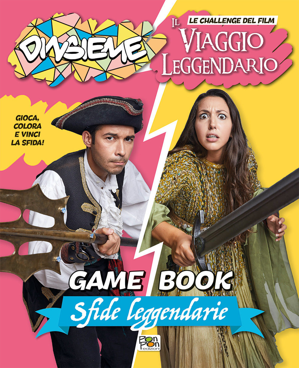 Copertina del libro DINSIEME. GAME BOOK. SFIDE LEGGENDARIE