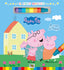 Copertina del libro PEPPA PIG. IL LIBRO MAGICO. A CASA DI PE