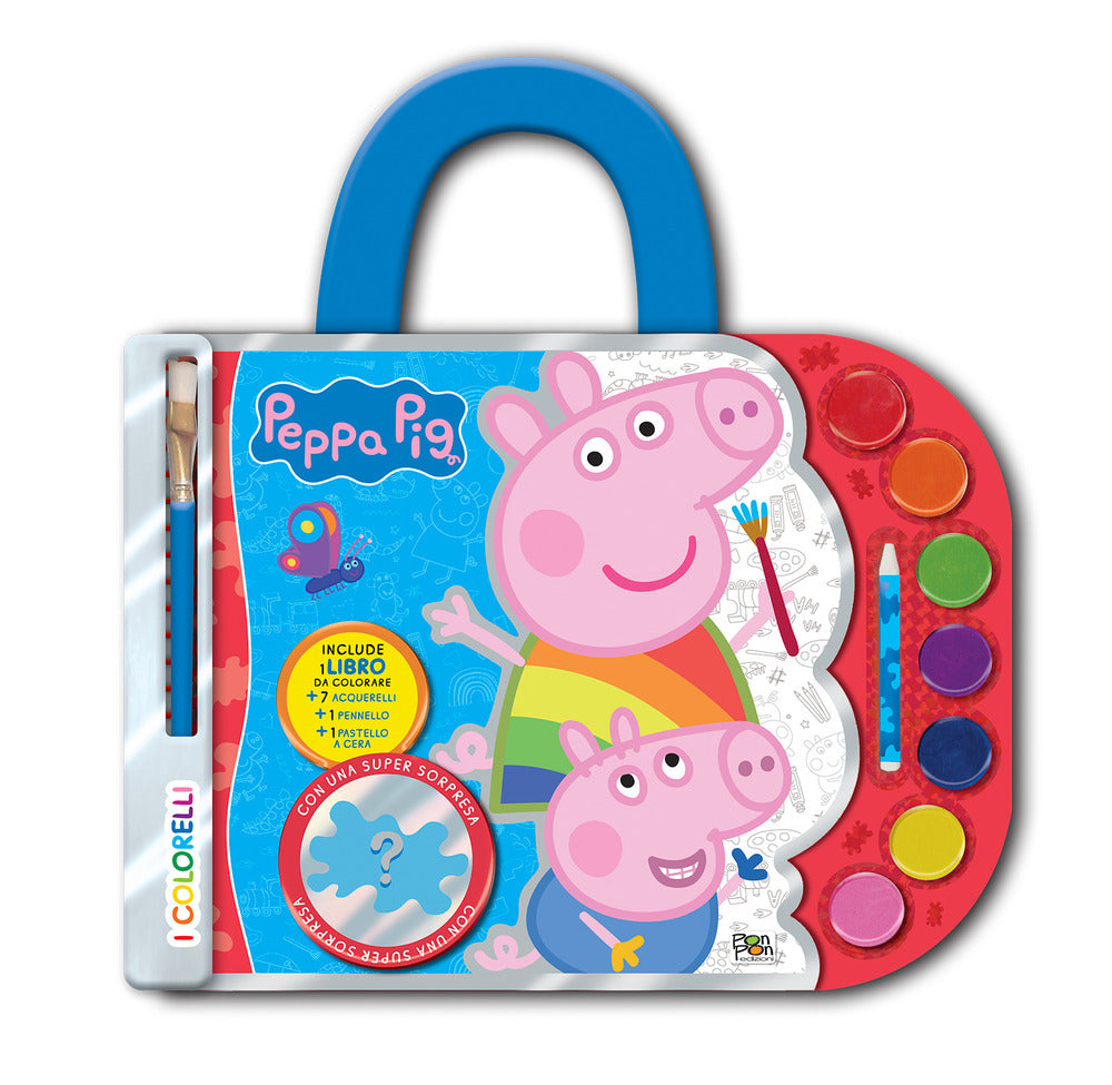Copertina del libro PEPPA PIG. I COLORELLI. VALIGETTA CON AC