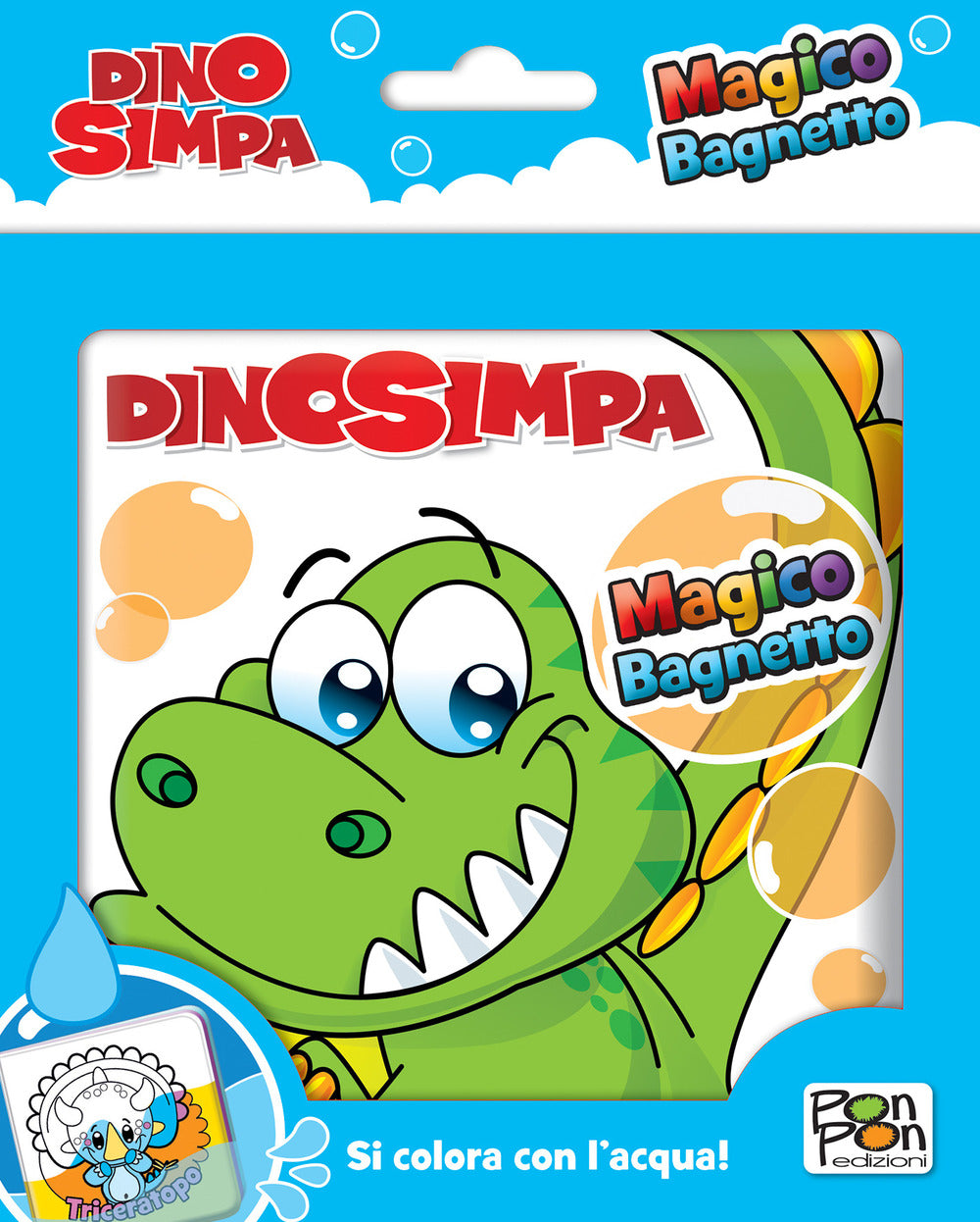 Copertina del libro DINOSIMPA. MAGICO BAGNETTO