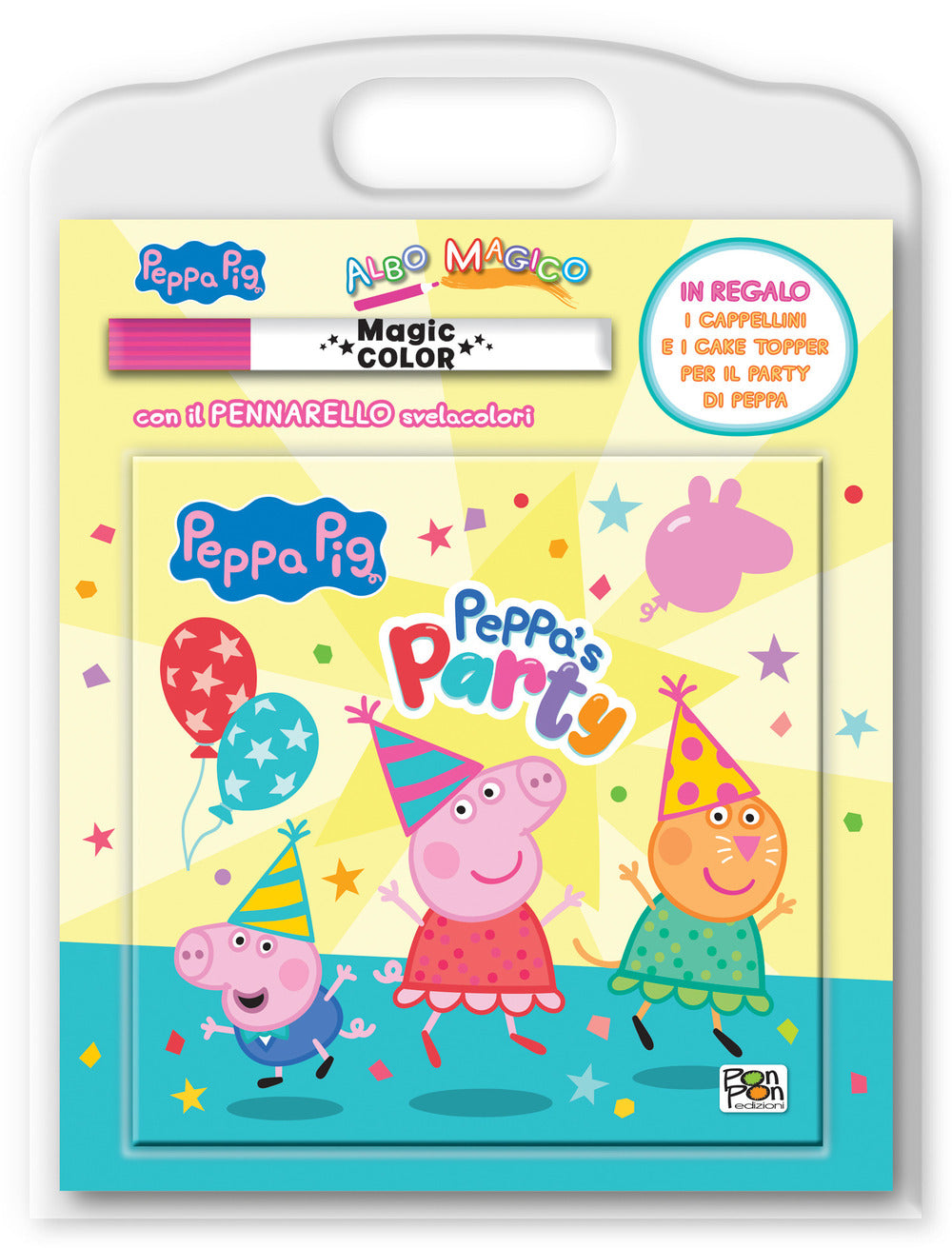Copertina del libro PEPPA PIG. ALBO MAGICO. PEPPA'S PARTY
