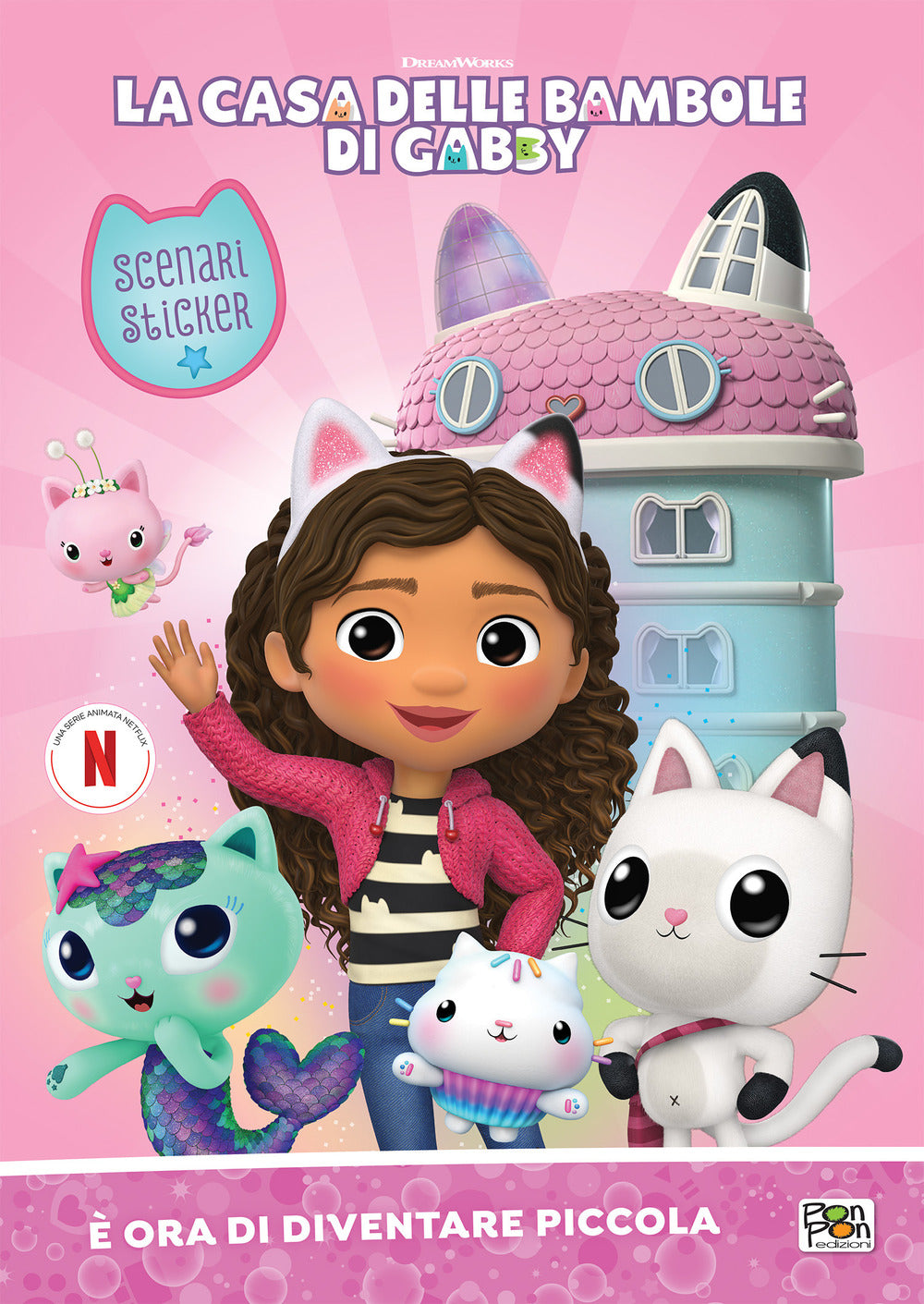 Copertina del libro LA CASA DELLE BAMBOLE DI GABBY. SCENARI