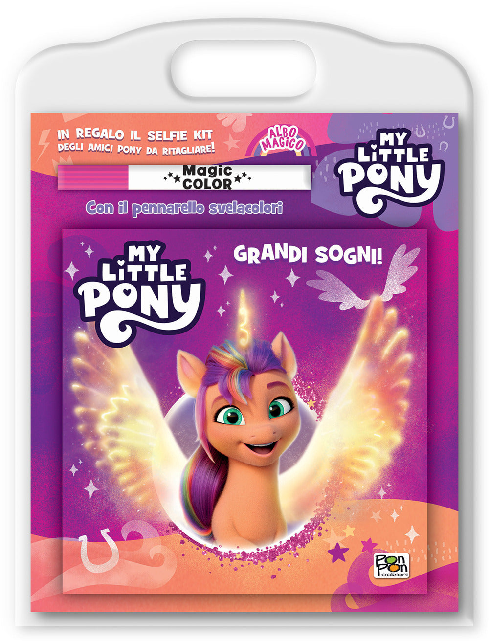 Copertina del libro MY LITTLE PONY. ALBO MAGICO. GRANDI SOGN