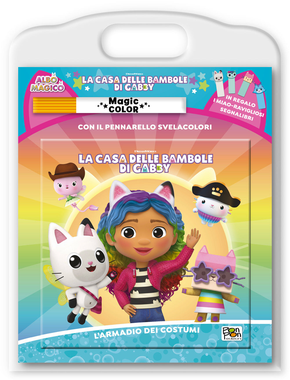 Copertina del libro LA CASA DELLE BAMBOLE DI GABBY. ALBO MAG