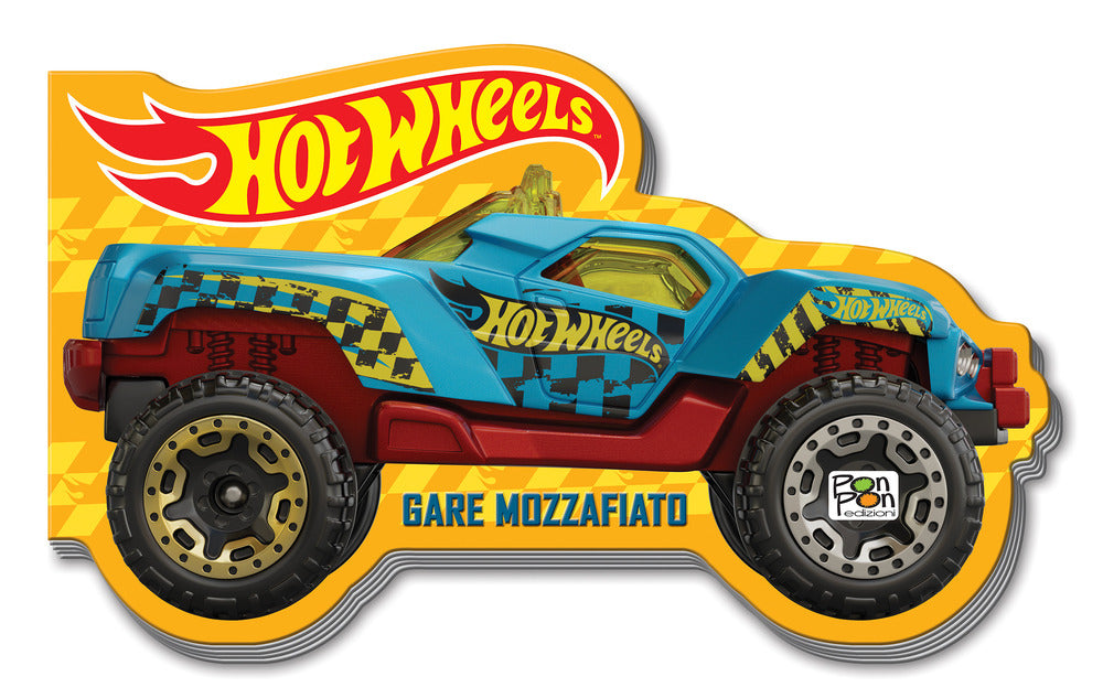 Copertina del libro HOT WHEELS. LIBRO MACCHININA. GARE MOZZA