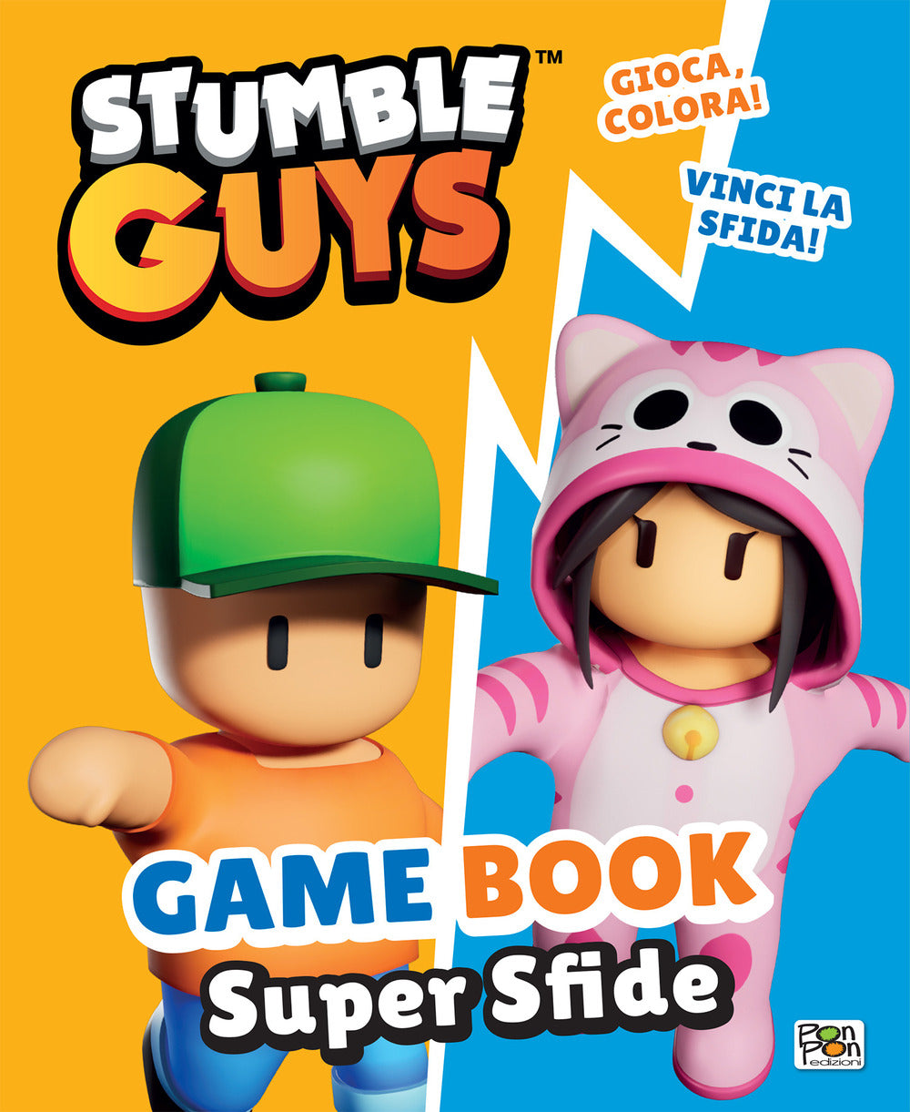 Copertina del libro STUMBLE GUYS. GAME BOOK. SUPER SFIDE