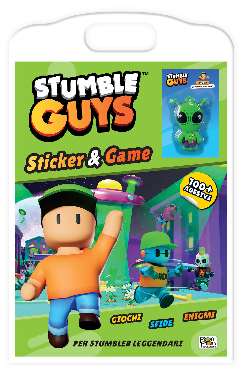 Copertina del libro STUMBLE GUYS STICKER & GAME