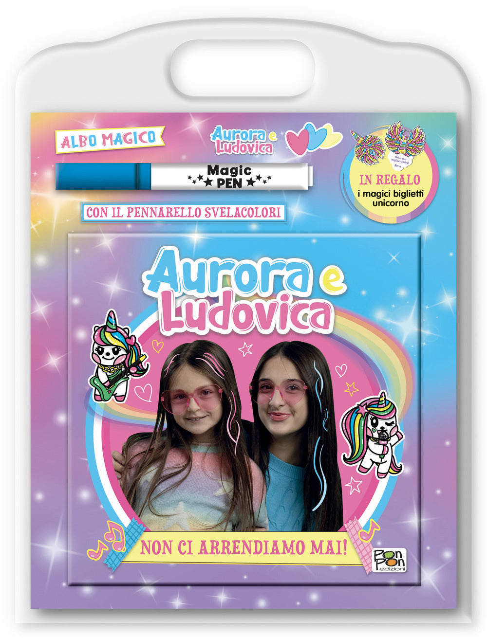 Copertina del libro ALBO MAGICO. NON CI ARRENDIAMO MAI Immagine principale del prodotto