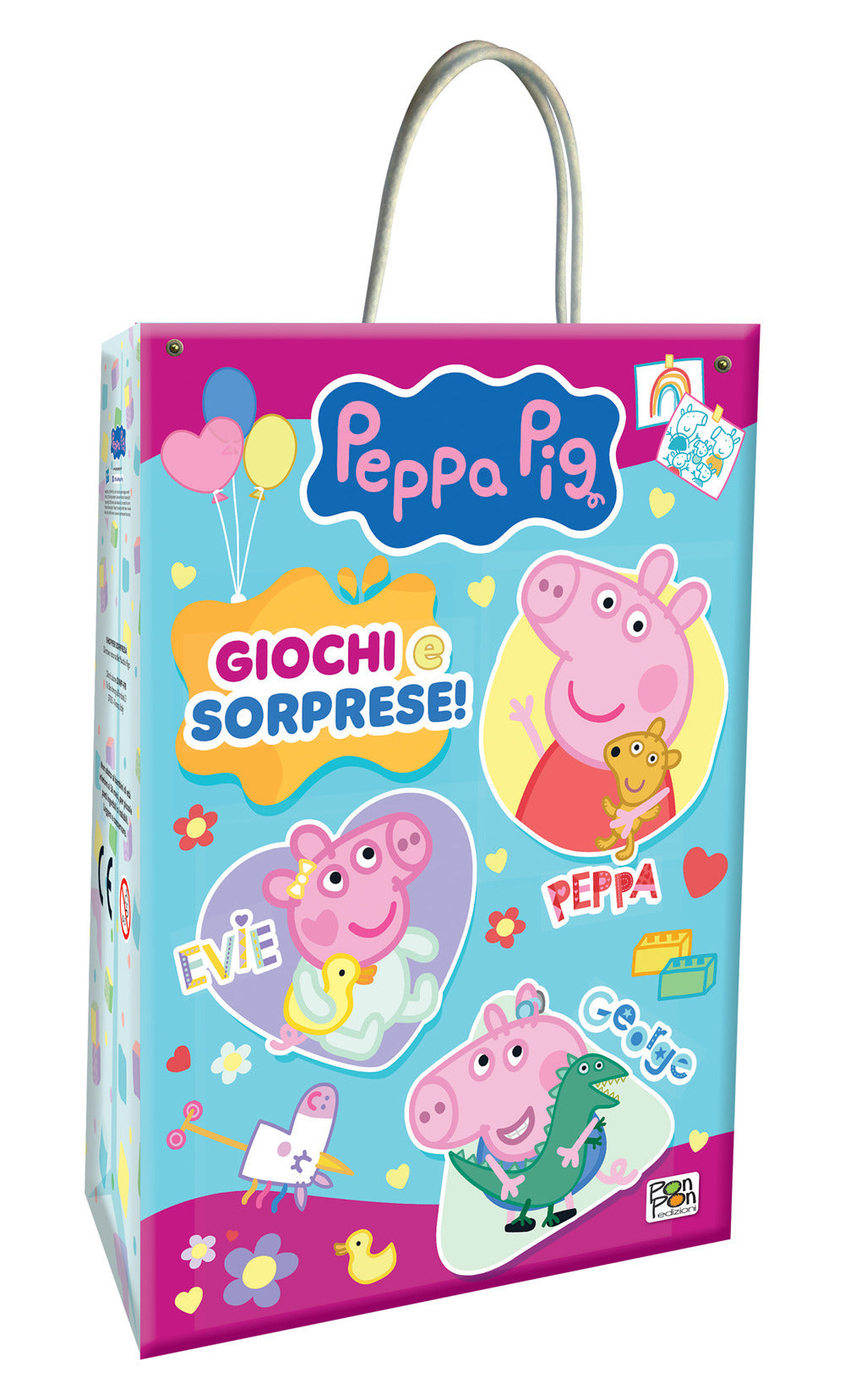 Copertina del libro PEPPA PIG. BAG SURPRISE. GIOCHI E SORPRE