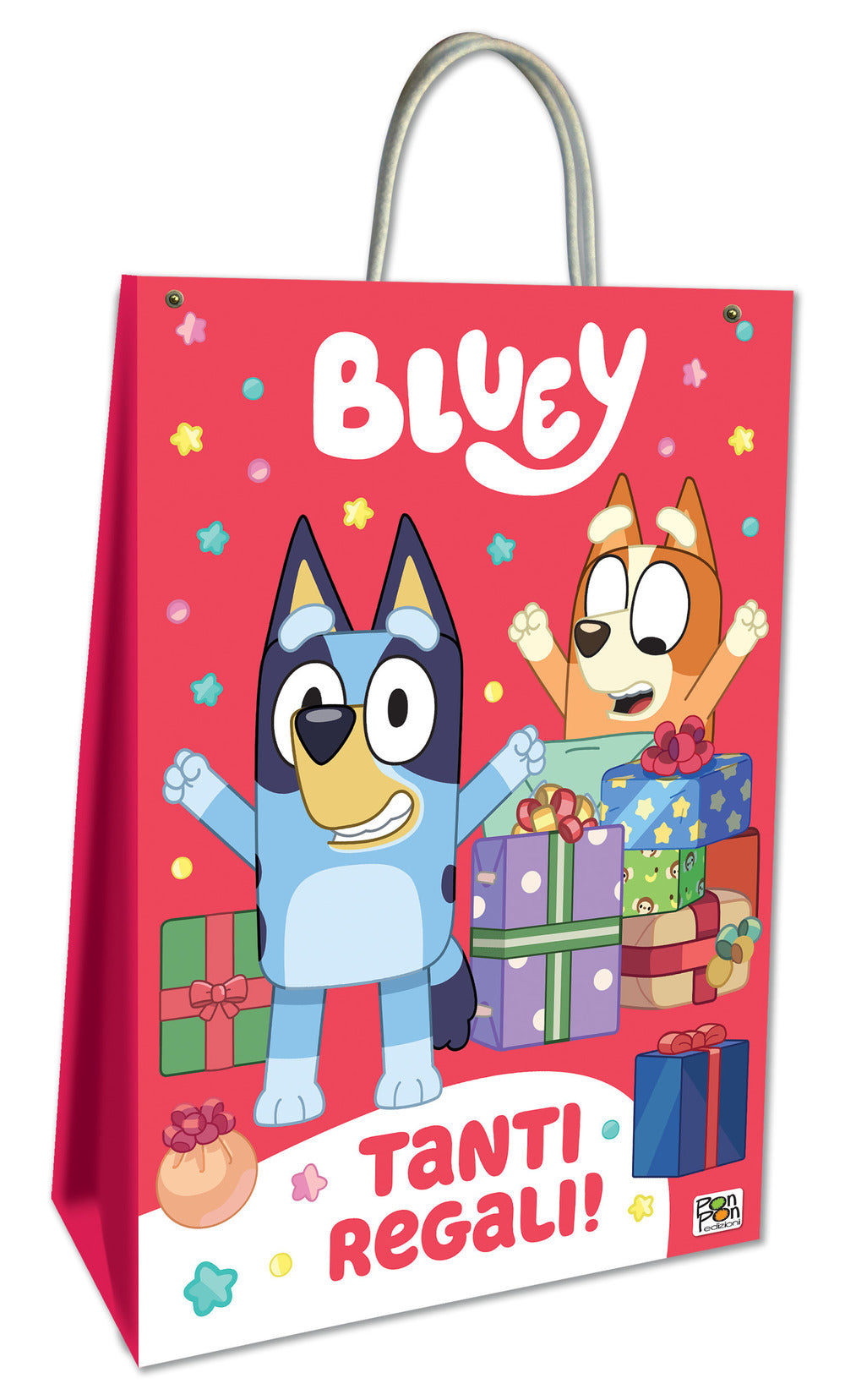 Copertina del libro BLUEY. BAG. TANTI REGALI!