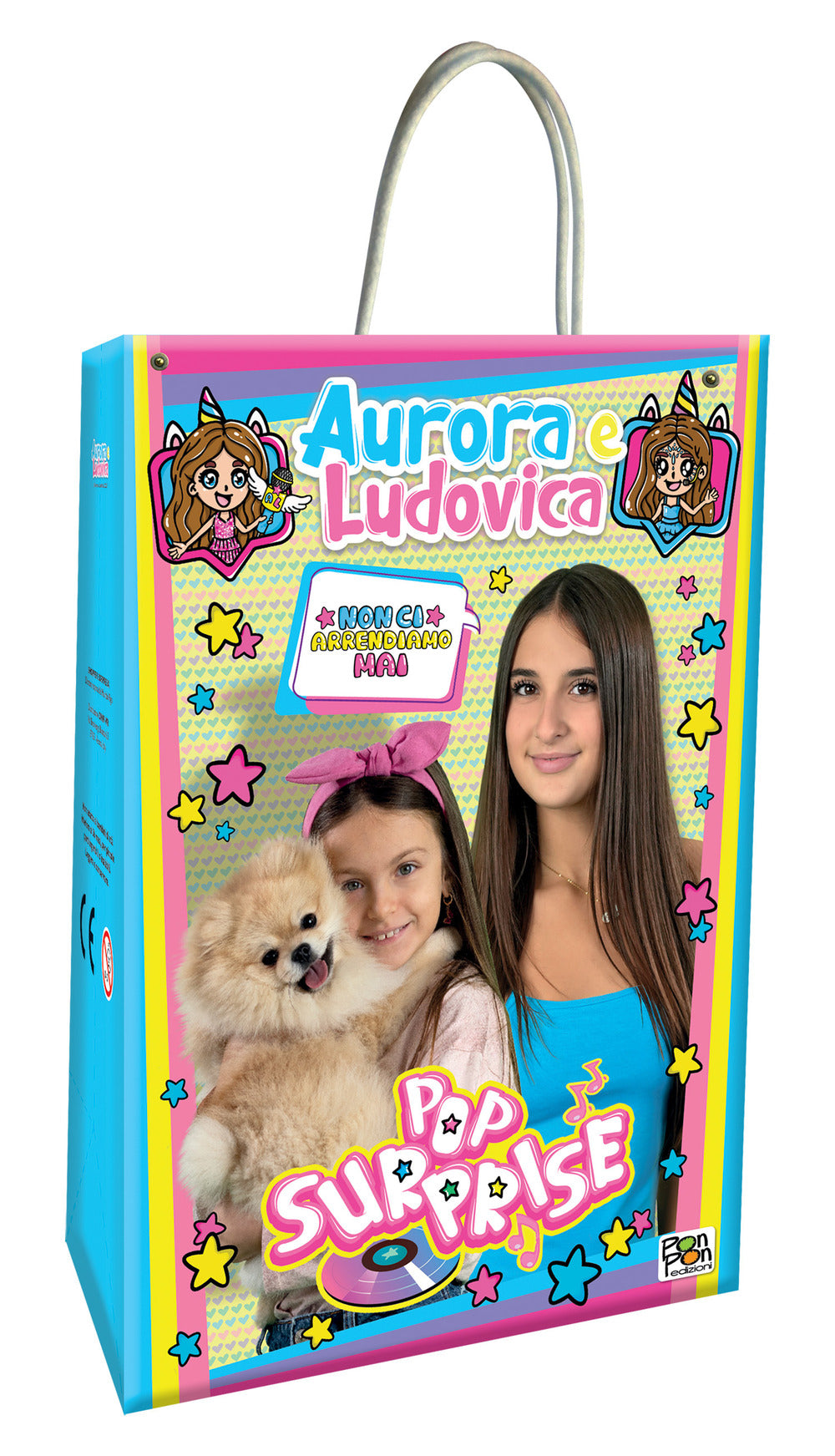 Copertina del libro AURORA E LUDOVICA. BAG SURPRISE. POP SUR