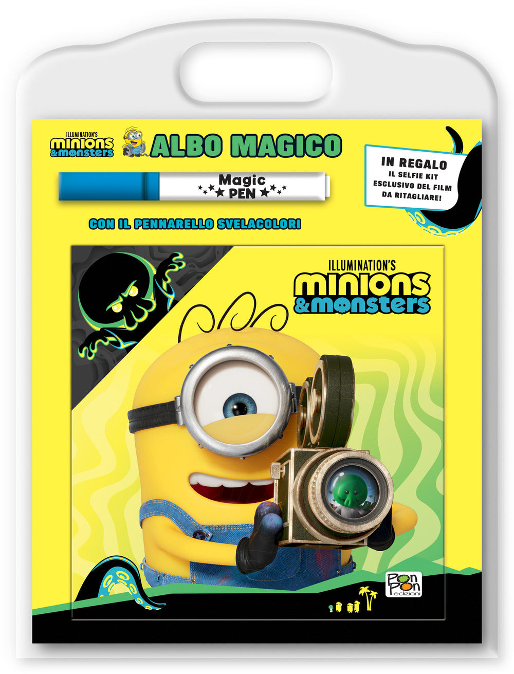 Copertina del libro MINIONS & MONSTERS. ALBO MAGICO