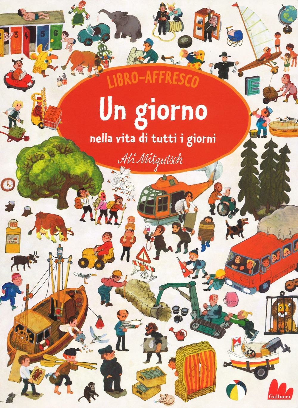 Copertina del libro LIBRO-AFFRESCO UN GIORNO NELLA