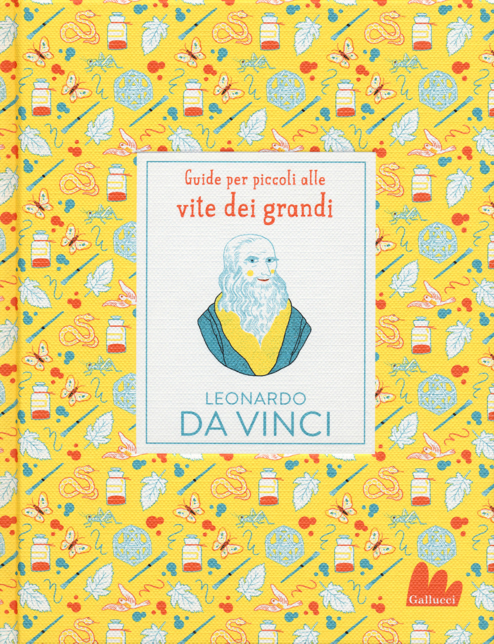 Copertina del libro LEONARDO DA VINCI. GUIDE PER PICCOLI ALL