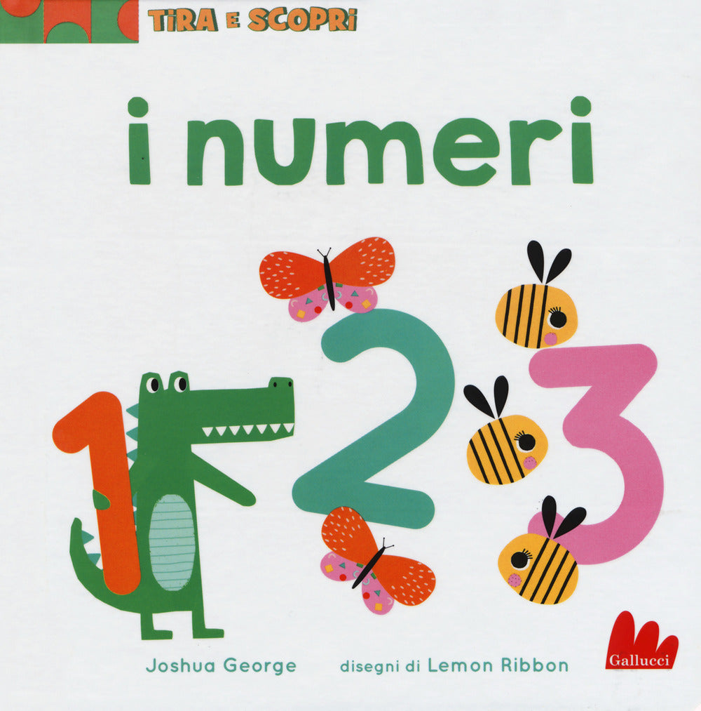 Copertina del libro TIRA E SCOPRI. I NUMERI