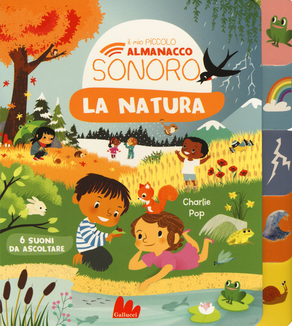 Copertina del libro ALMANACCO SONORO - LA NATURA