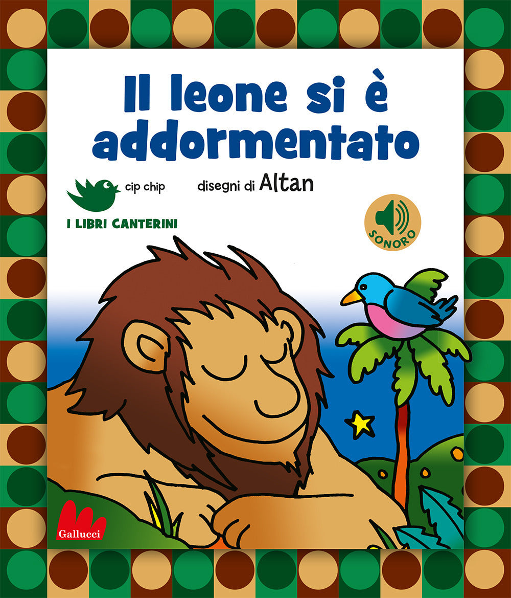 Copertina del libro IL LEONE SI E' ADDORMENTATO CO