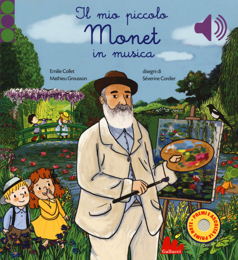 Copertina del libro IL MIO PICCOLO MONET IN MUSICA Immagine principale del prodotto