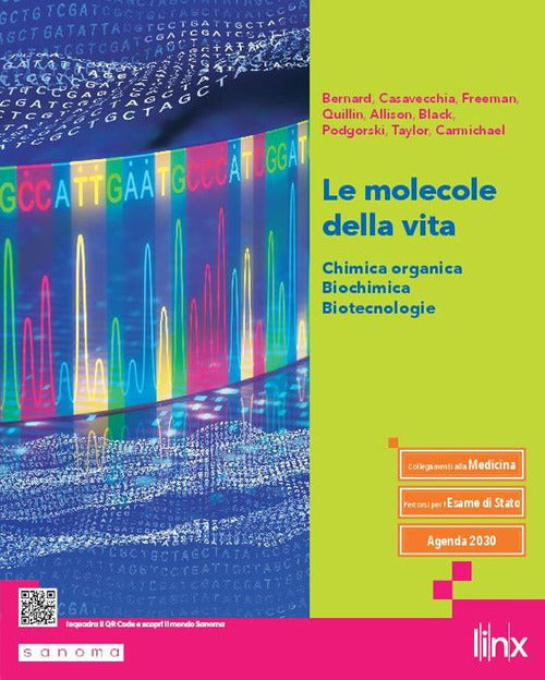 Copertina del libro LE MOLECOLE DELLA VITA ED. MISTA Immagine principale del prodotto