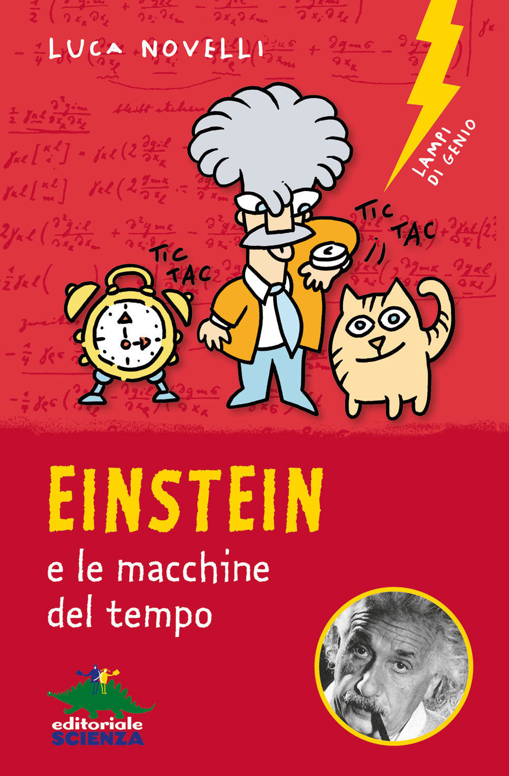 Copertina del libro EINSTEIN E LE MACCHINE DEL TEMPO