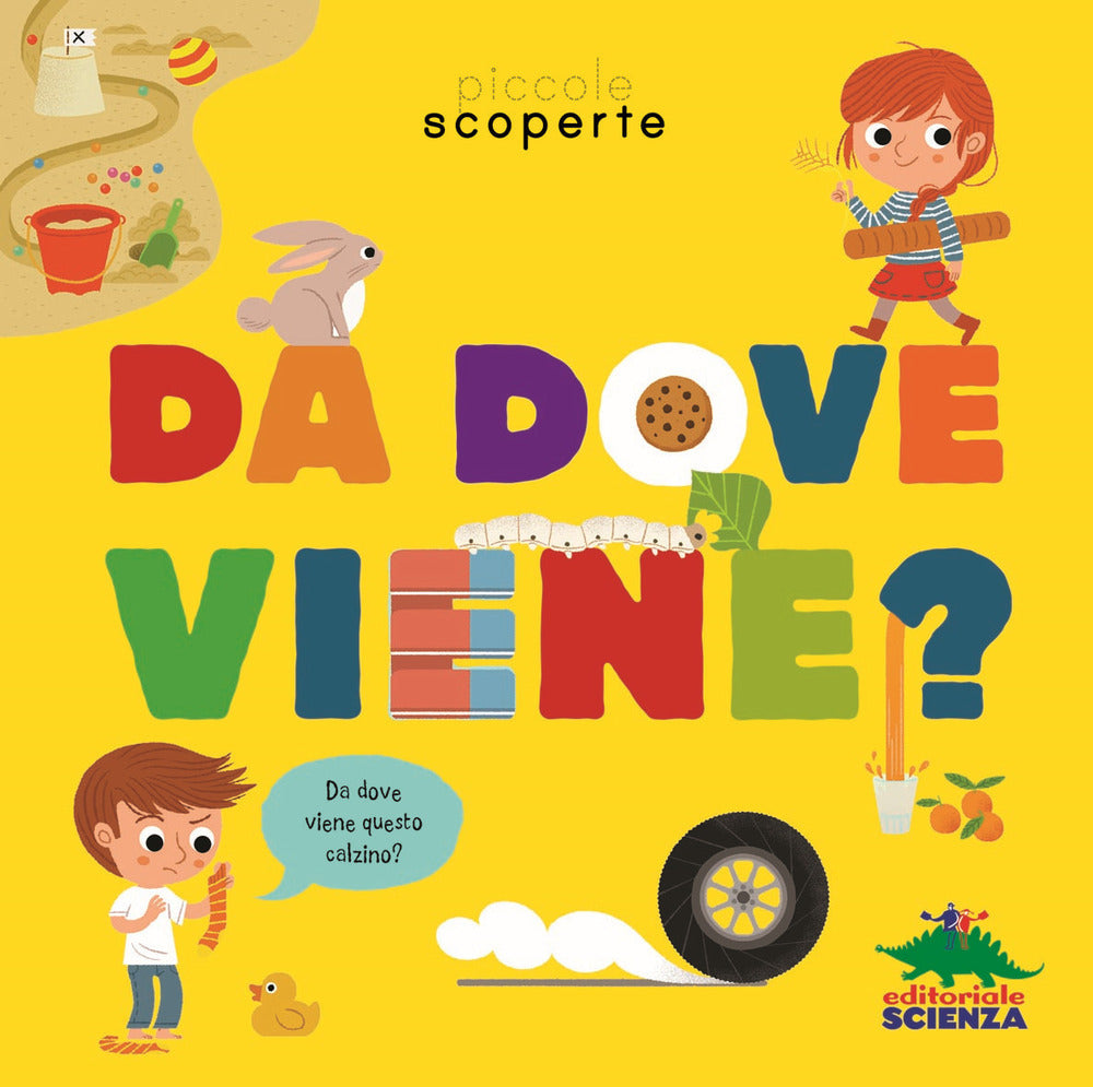 Copertina del libro DA DOVE VIENE?