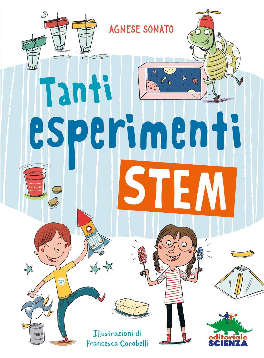 Copertina del libro TANTI ESPERIMENTI STEM