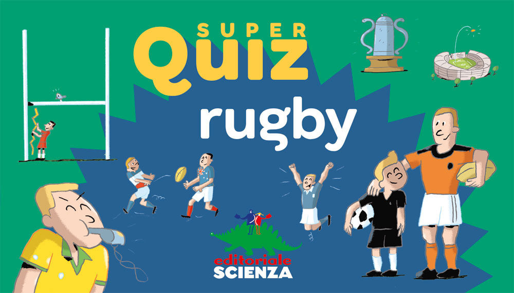 Copertina del libro SUPER QUIZ – RUGBY