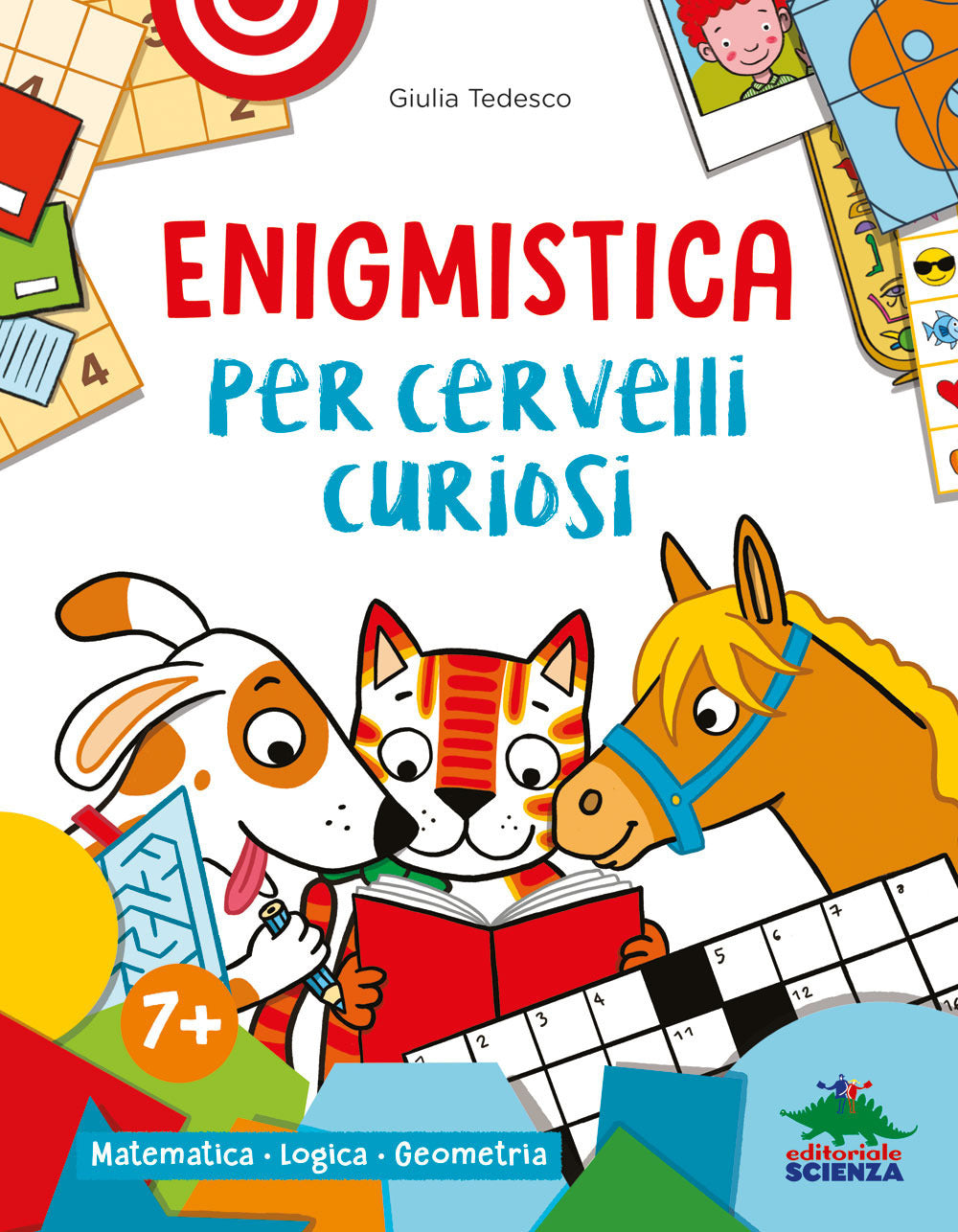 Copertina del libro ENIGMISTICA PER CERVELLI CURIOSI
