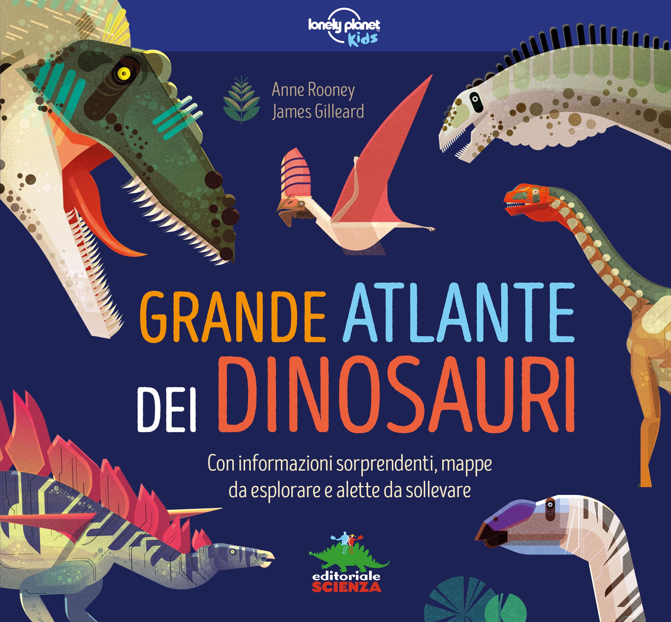 Copertina del libro GRANDE ATLANTE DEI DINOSAURI