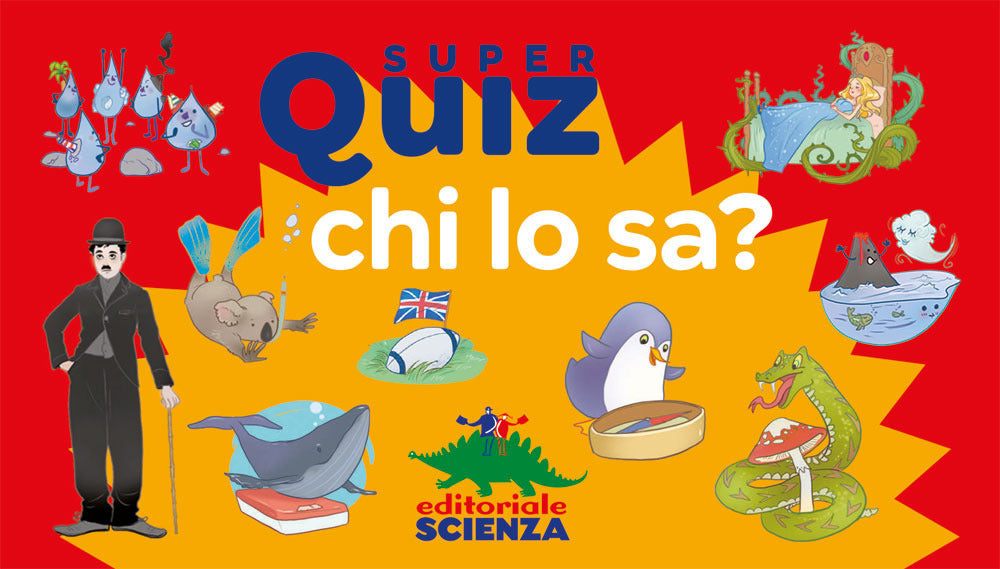 Copertina del libro SUPER QUIZ - CHI LO SA?