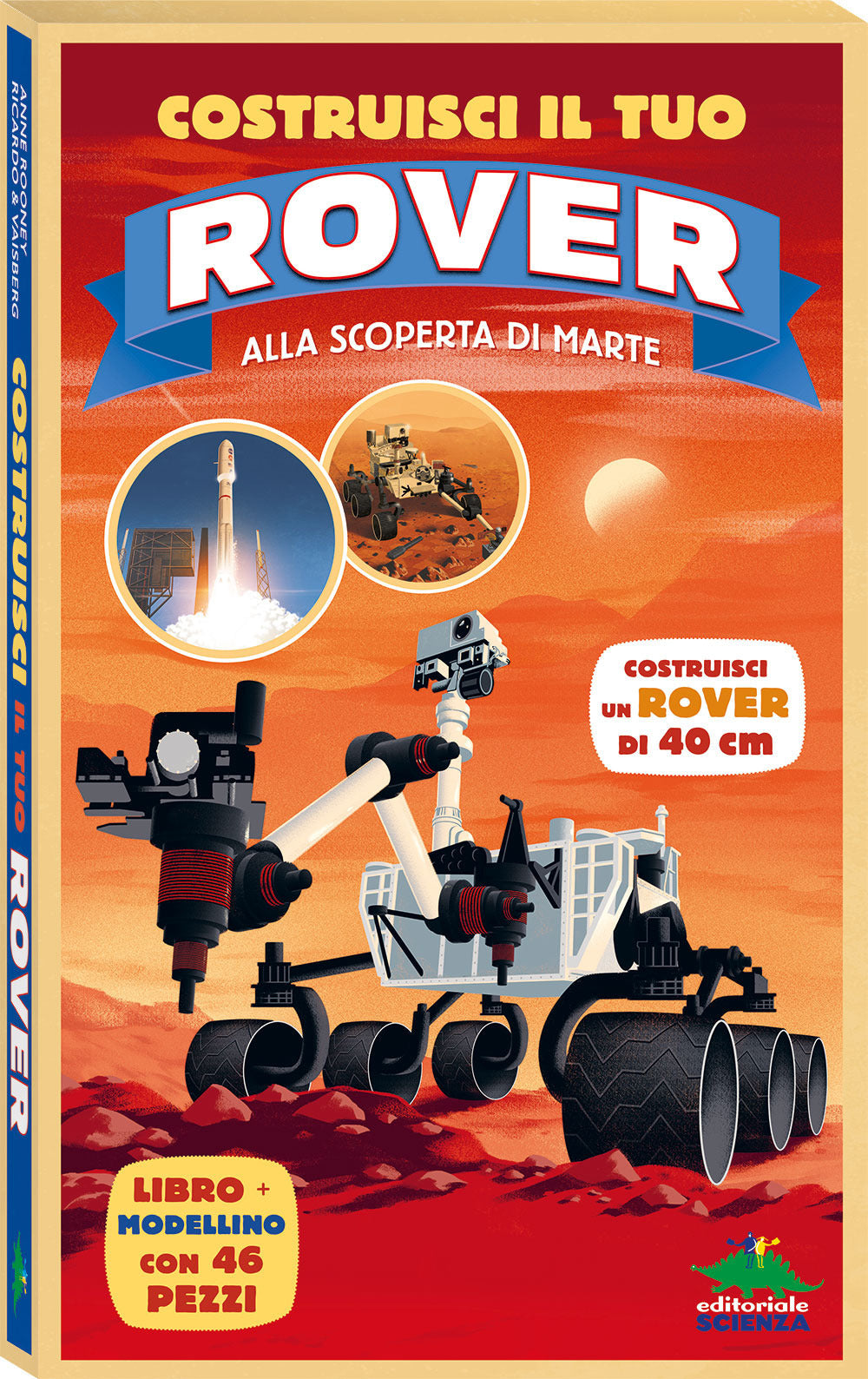 Copertina del libro COSTRUISCI IL TUO ROVER