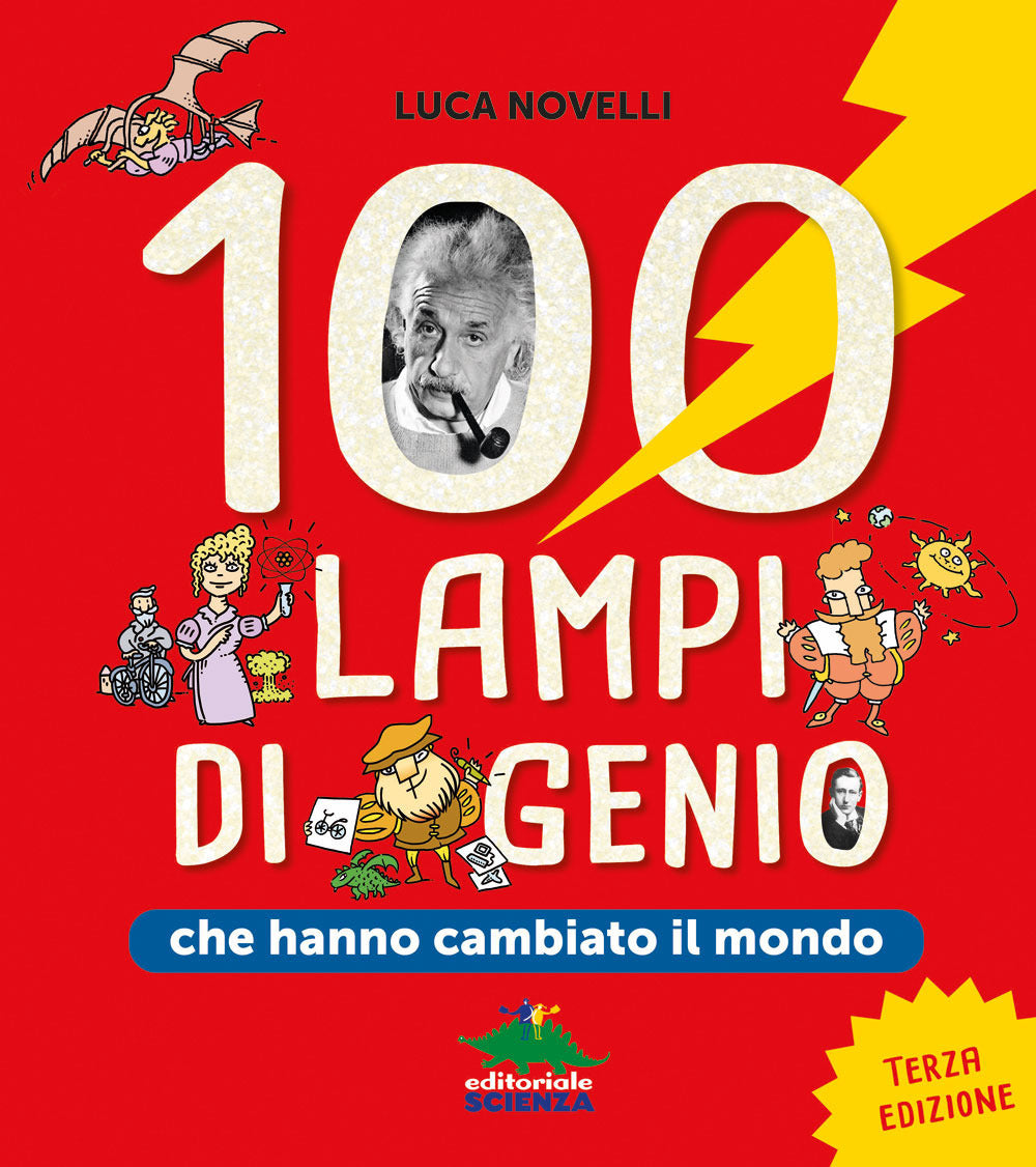 Copertina del libro 100 LAMPI DI GENIO CHE HANNO CAMBIATO IL