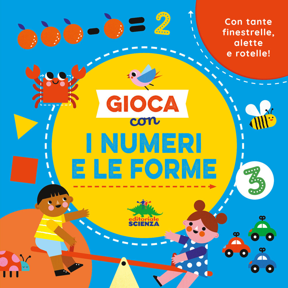 Copertina del libro GIOCA CON I NUMERI E LE FORME