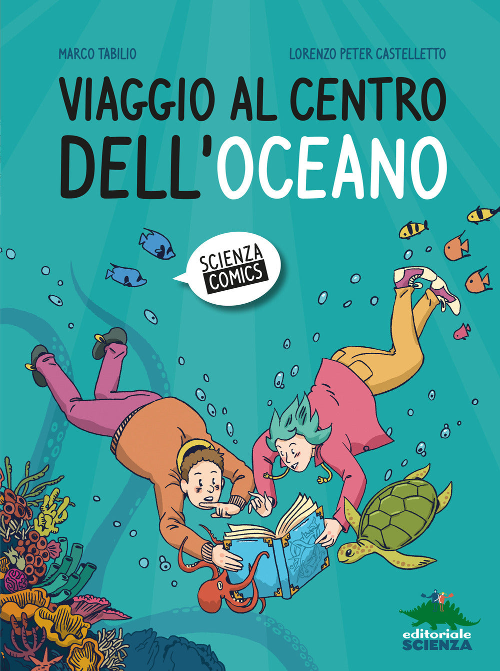 Copertina del libro VIAGGIO AL CENTRO DELL'OCEANO