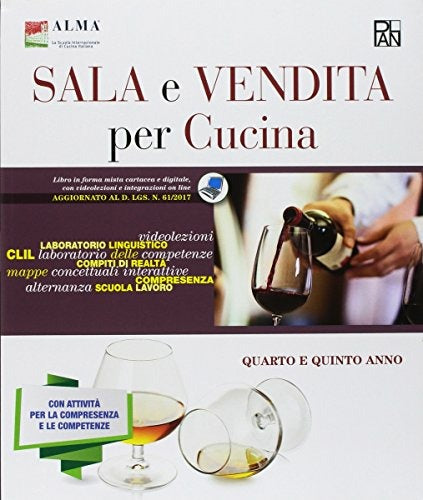 Copertina del libro SALA E VENDITA PER CUCINA ED. MISTA Immagine principale del prodotto